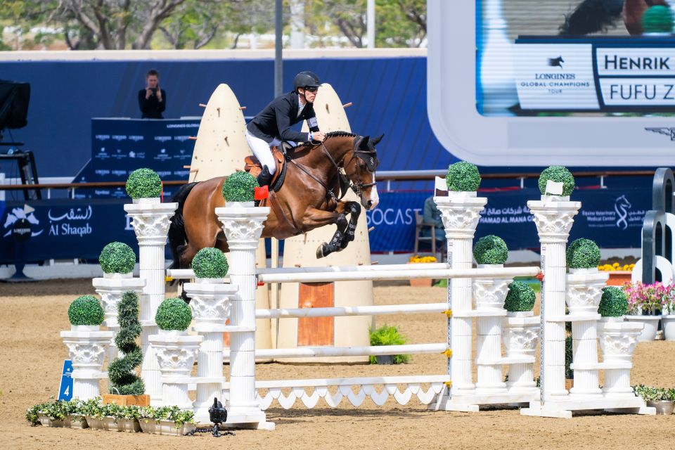 Fufu Z jumps to silver in Doha CSI3* GP